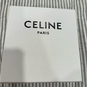 Celine White Gift Box with Logo